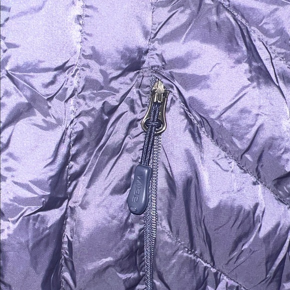 32 Heat dark blue-ish quilted light weight Puffer zip vest. - Picture 4 of 7